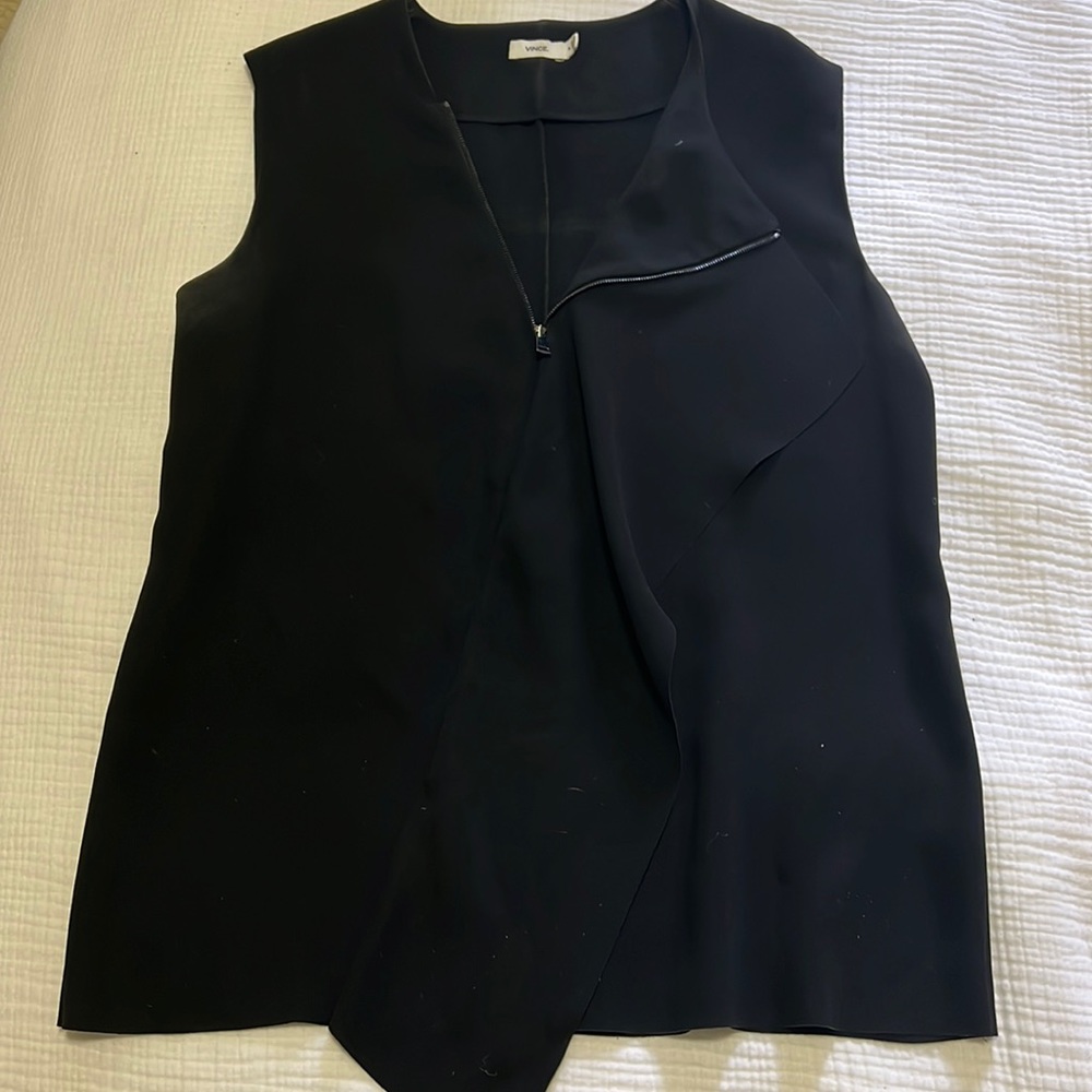 Black Vince Blouse